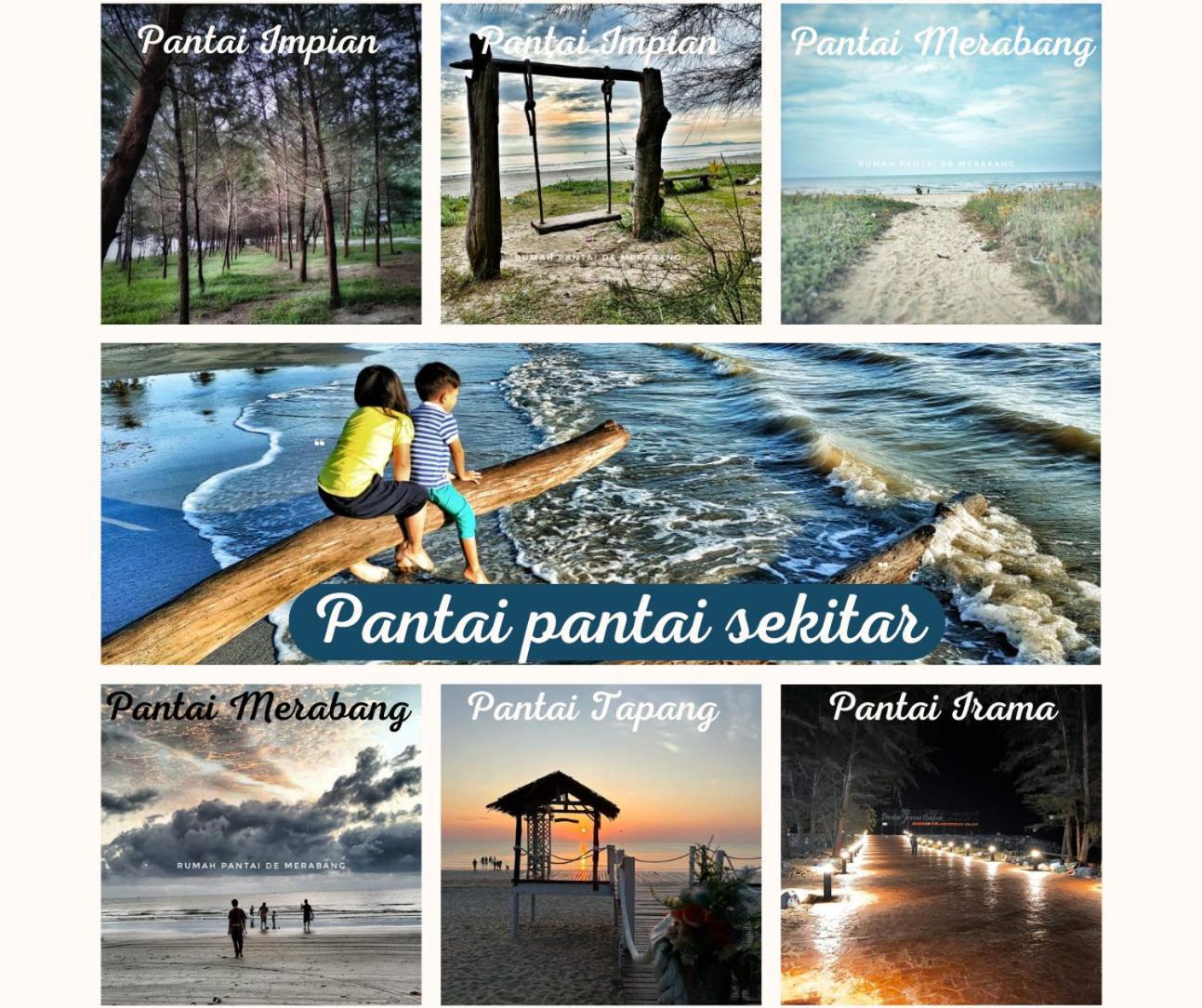 Rumah Pantai De Merabang บาชอค ภายนอก รูปภาพ